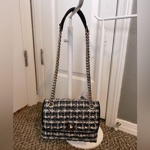 Kate spade Natalia tweed small flap shoulder